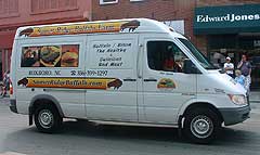 Here comes the Buff-Mobile!