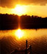 Sunset at the lake