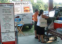 At the Carrboro Farmer's Market